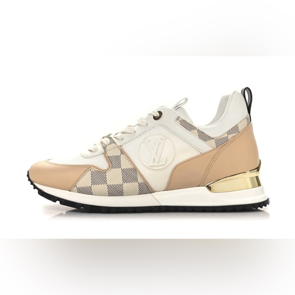 Louis Vuitton Women's Sneakers - Calfskin Damier Azur Run Away
Sneakers 39 White